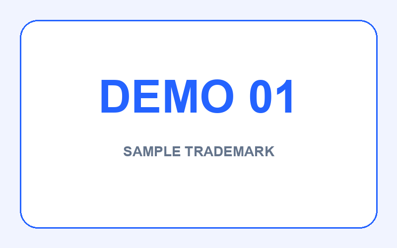 DEMO 01 — приклад марки