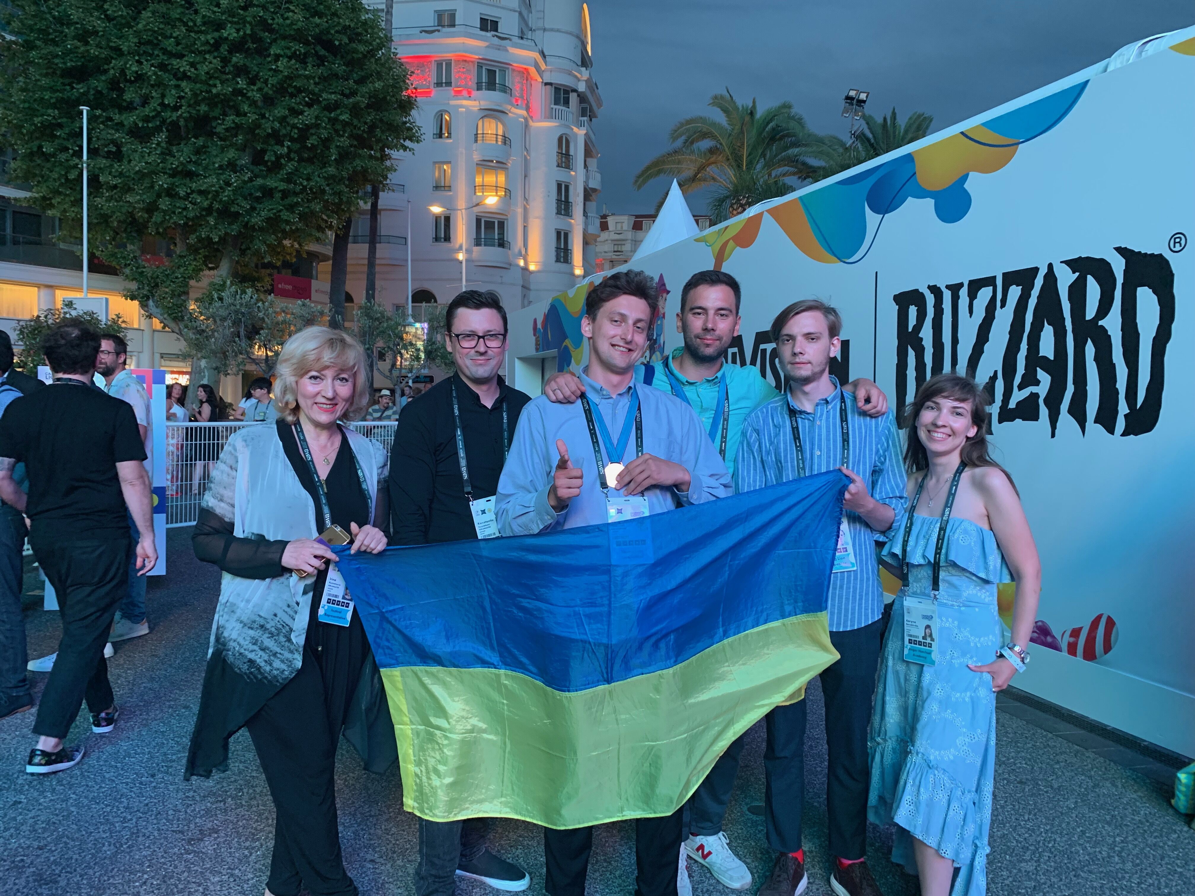 Украинская команда на Cannes Lions