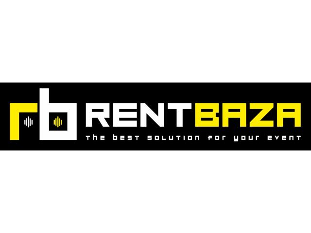rb RENTBAZA the best solution for your event